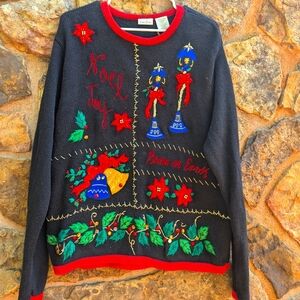Vintage Bobbie Brooks Christmas sweater